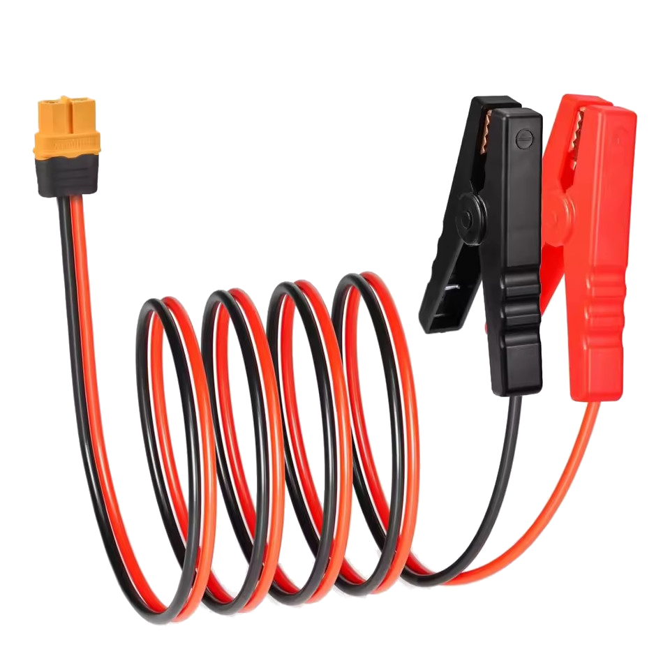 12V Krokodilklemme auf XT60 - 1m