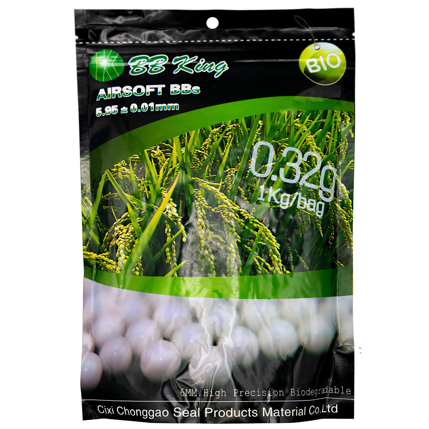 BB King High Precision 0.32g Bio BBs - Airsoft
