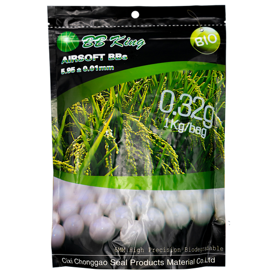 BB King High Precision 0.32g Bio BBs - Airsoft