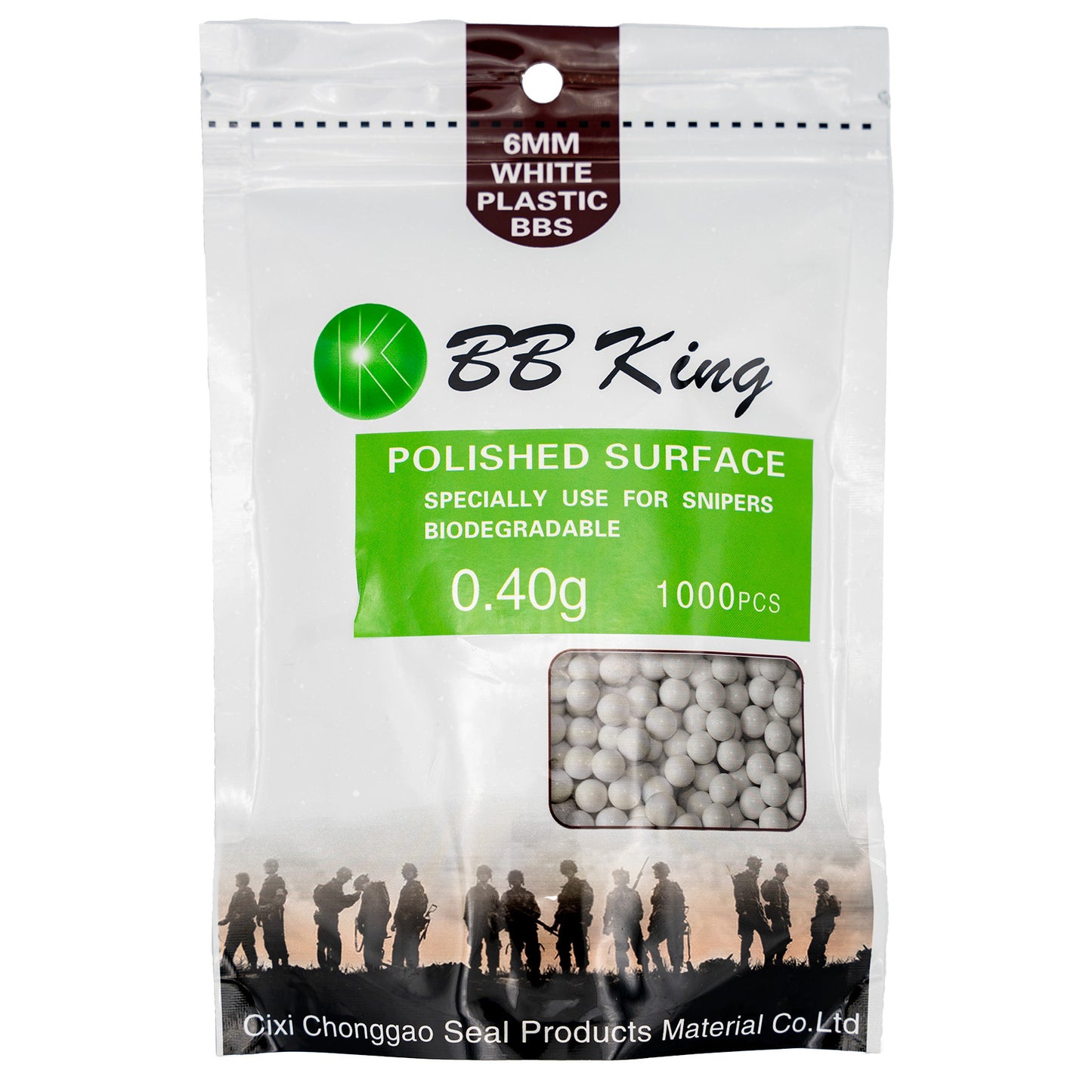 BB King High Precision 0.40g Bio BBs - Airsoft