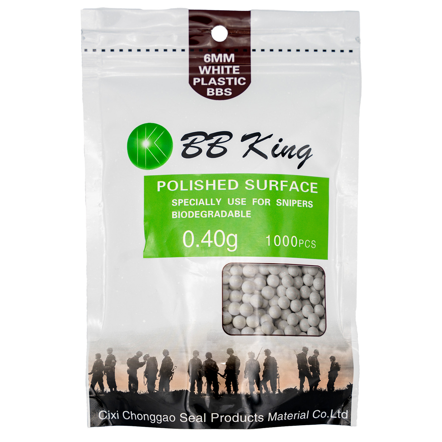 BB King High Precision 0.40g Bio BBs - Airsoft