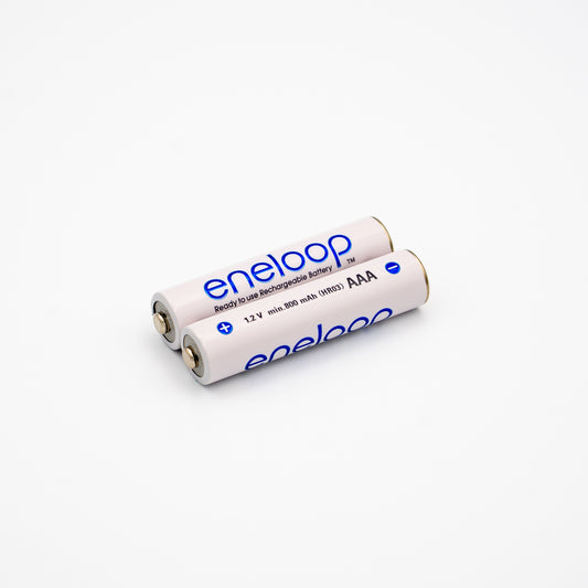 2x Panasonic eneloop (Gen 5) AAA NiMH 800mAh