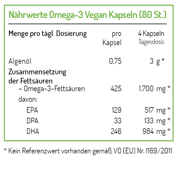 Norsan Omega-3 Vegan Kapseln